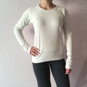 Uniqlo fleece crew neck long sleeve